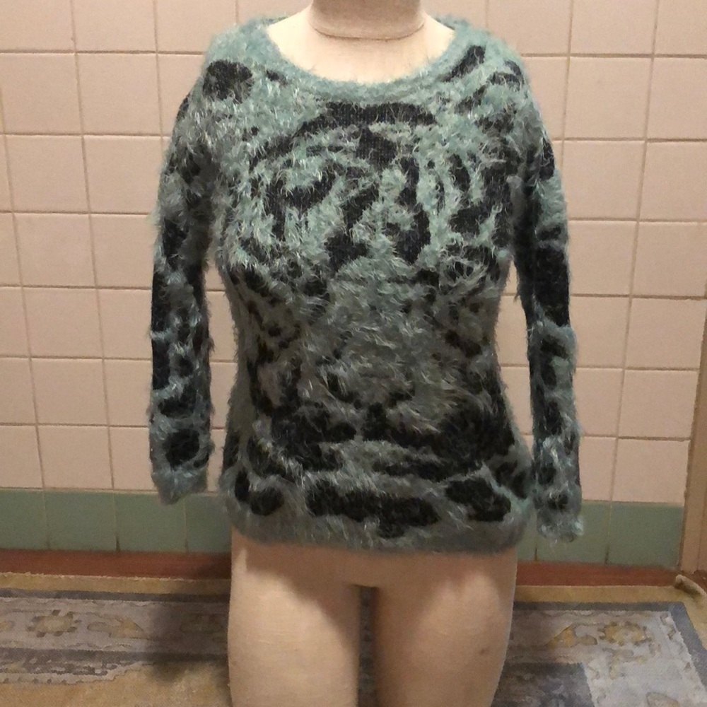 Akira Fuzzy Graphic Sweater